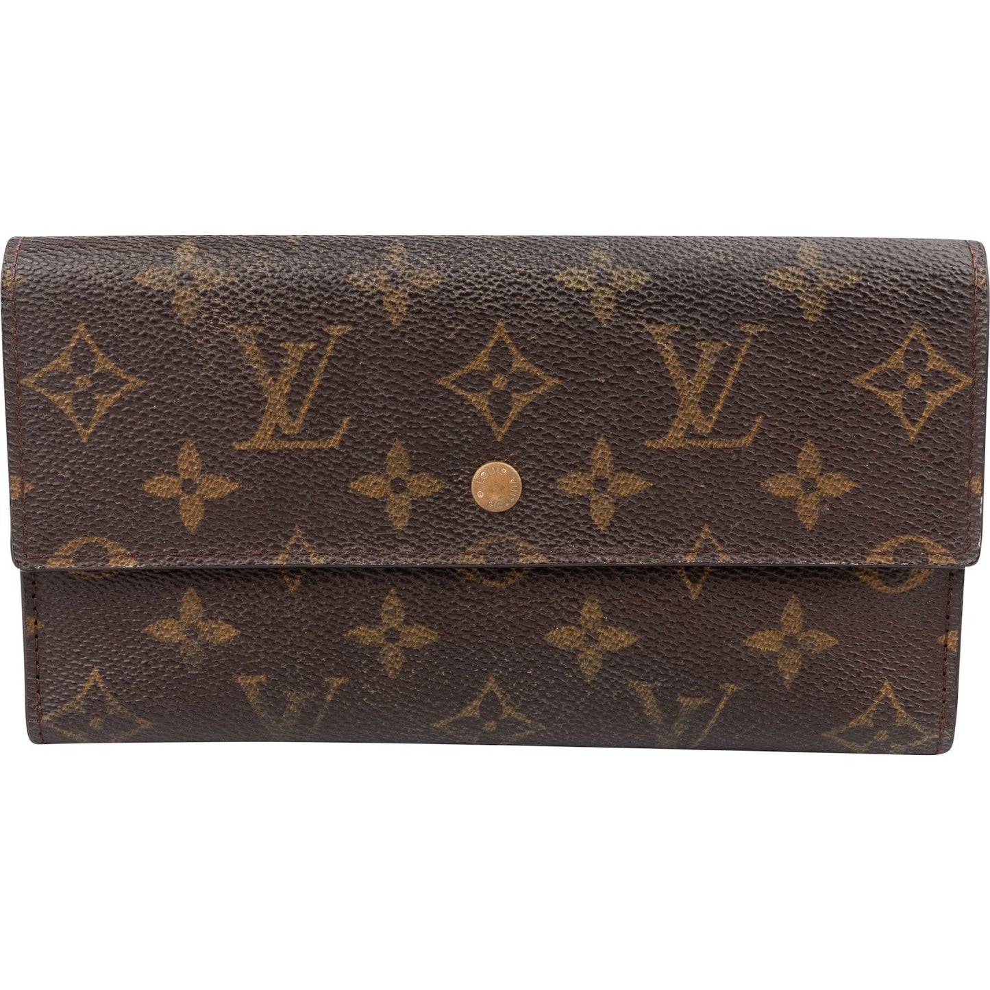 Louis Vuitton Monogram Canvas Sarah Wallet