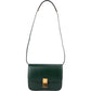 Celine Classic Dark Green Boxcalf Leather Medium Box Crossbody Bag
