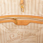Louis Vuitton Monogram Damier Azur Canvas Neverfull MM Shoulder Bag