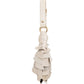 Yves Saint Laurent Suede Leather Rive Gauche Ruffled Hobo Mombasa Shoulder Bag