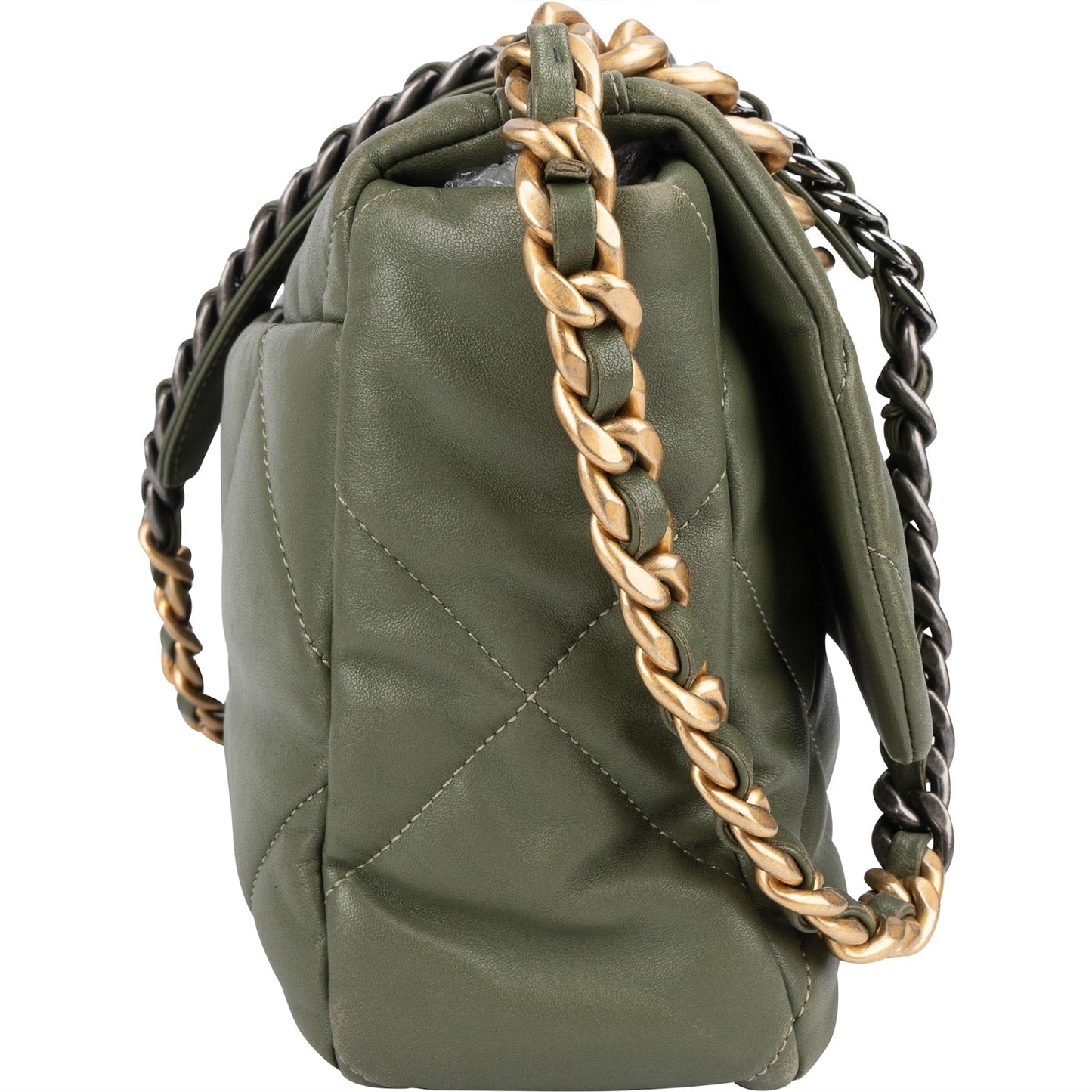 Chanel 19 Quilted Lambskin Single Flap Crossbody Bag