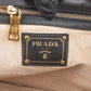 Prada Black Nappa Leather Tote Handbag