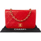 Chanel Quilted Lambskin 24K Gold Mini Single Flap Shoulder Bag