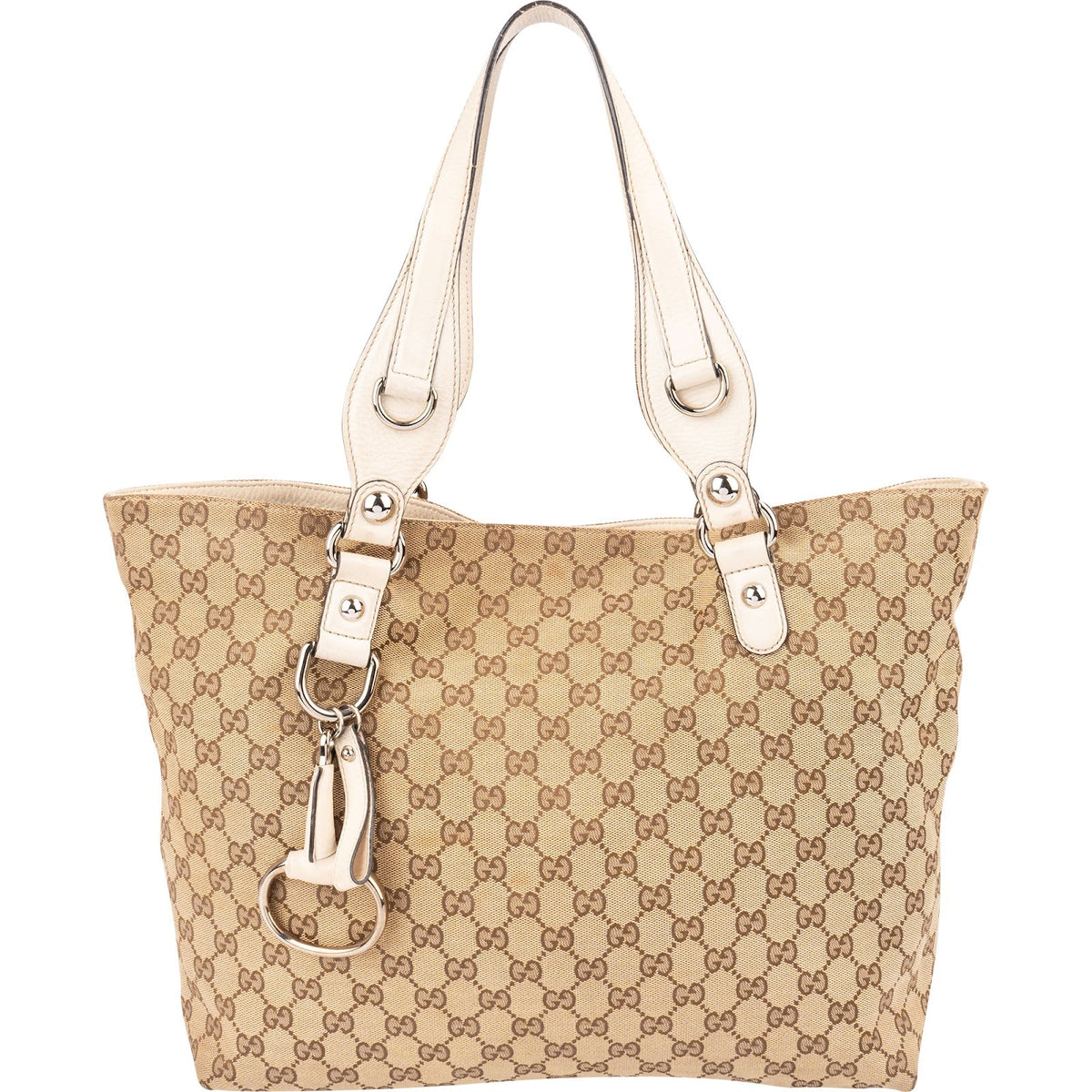 Gucci Horsebit aus GG Canvas – Vorderansicht