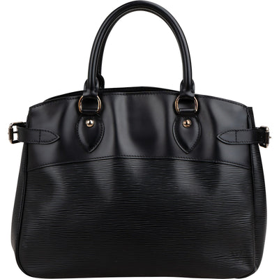 Louis Vuitton Noir Epi Leather Passy Handbag