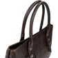 Christian Dior Quilted Cannage Leather D Buckle Shopping Tote Handbag