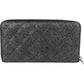 Chanel Quilted Glittered Caviar Leathe CC Wallet