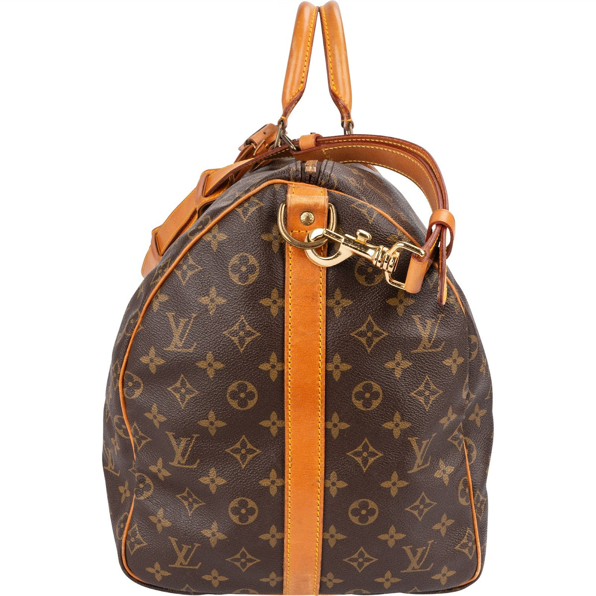 Louis Vuitton Monogram Canvas Keepall 55 Bandoulière Travel Bag