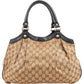 Gucci Monogram GG Canvas Sukey Handbag