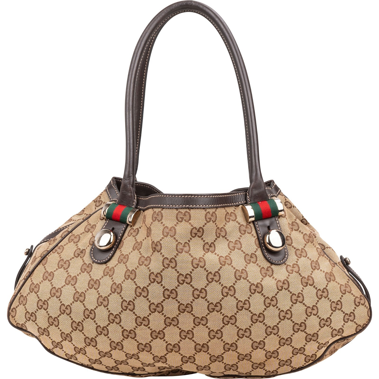 Gucci Monogram GG Canvas Abbey D-Ring Tote Shoulder Bag