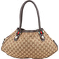 Gucci Monogram GG Canvas Abbey D-Ring Tote Shoulder Bag