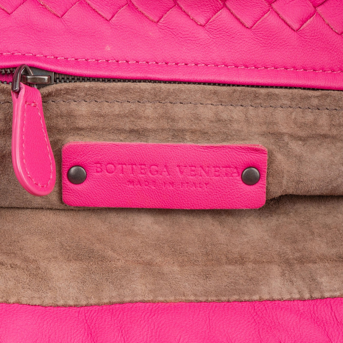 Bottega Veneta Intrecciato Nappa Leather Cesta Handbag