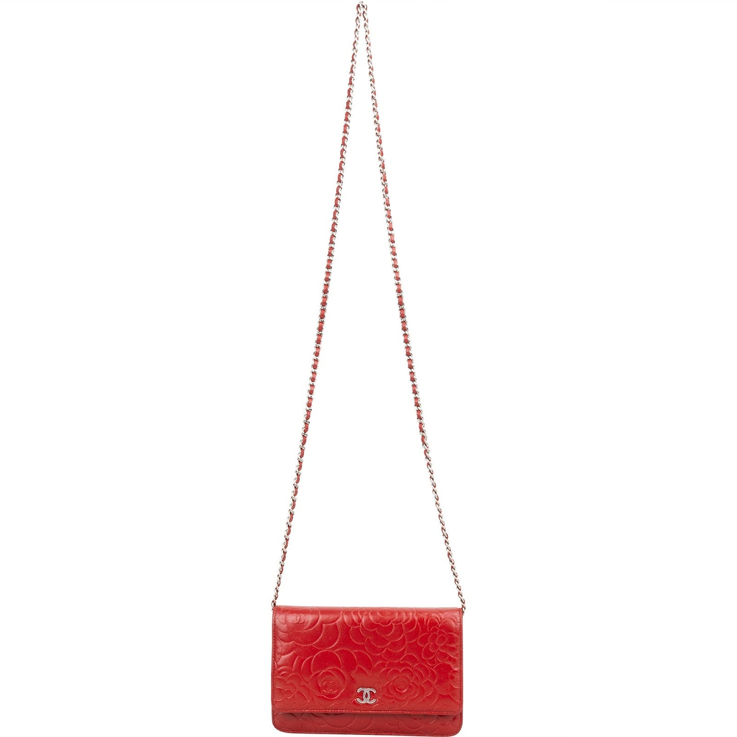 Chanel Leather Leather Wallet On Chain Crossbody Bag