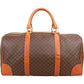 Celine Monogram Macadam Canvas Boston 40 Travel Bag