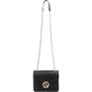 Gucci Grained Leather Small Interlocking GG Shoulder Crossbody Bag