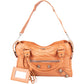 Balenciaga Orange Leather City Handbag