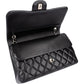 Chanel Jumbo Double Flap aus gestepptem Lammleder – Ansicht 12