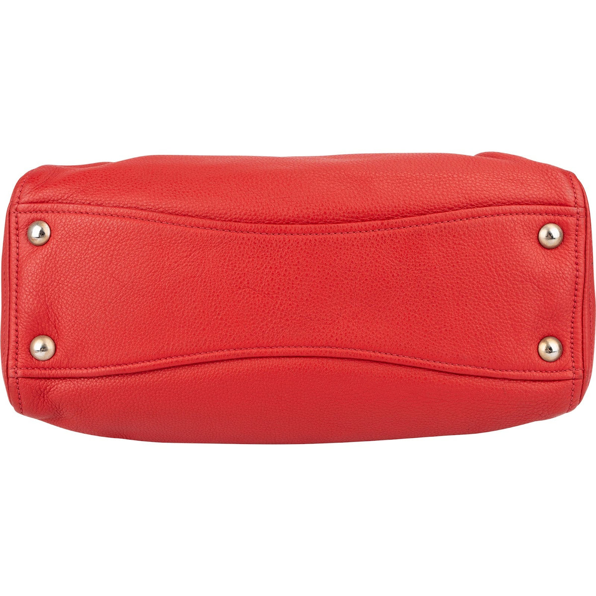 Miu Miu Tote aus rotem Vitello-Phenix-Leder – Ansicht 7