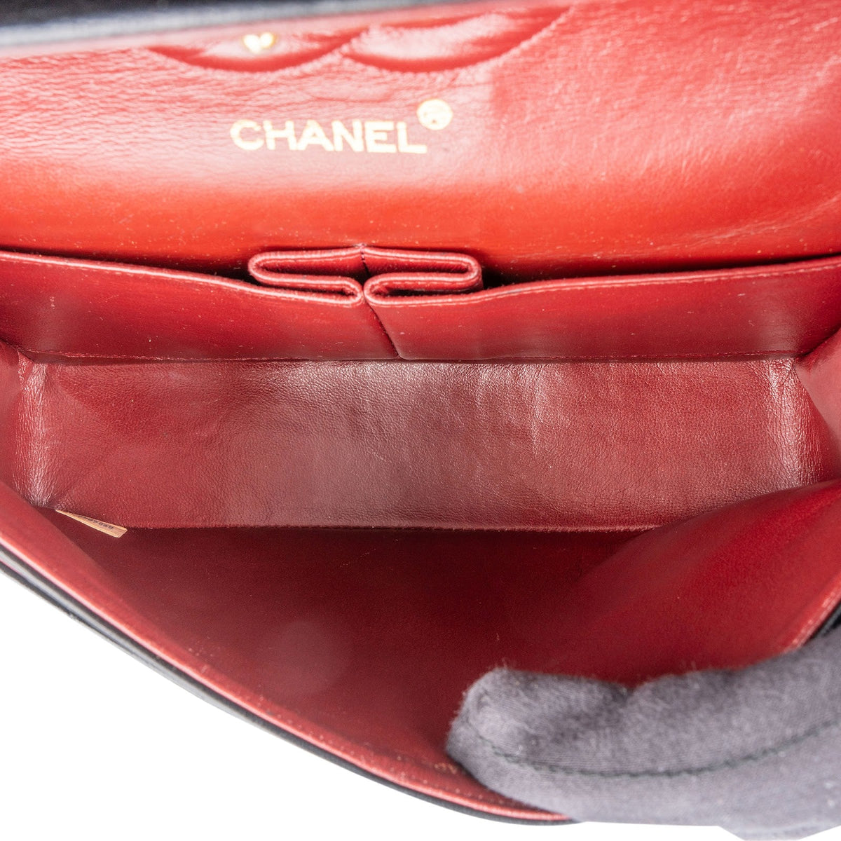 Chanel Medium Double Flap Schultertasche, Bild 14 von 15
