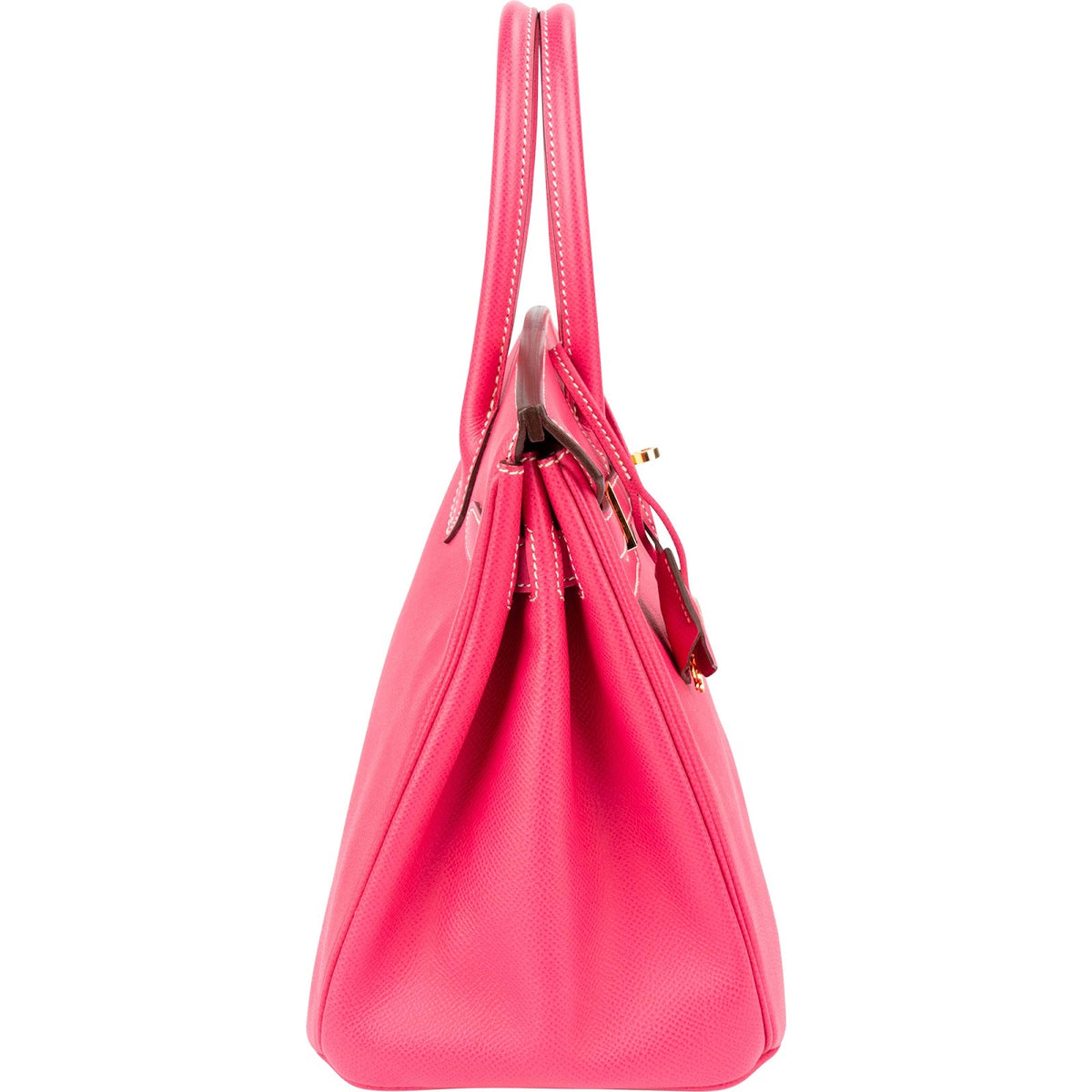 Hermès Rose Tyrien Epsom Leather Birkin 30 Handbag