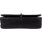 Chanel Quilted Lambskin 24K Gold Single Flap Crossbody Bag
