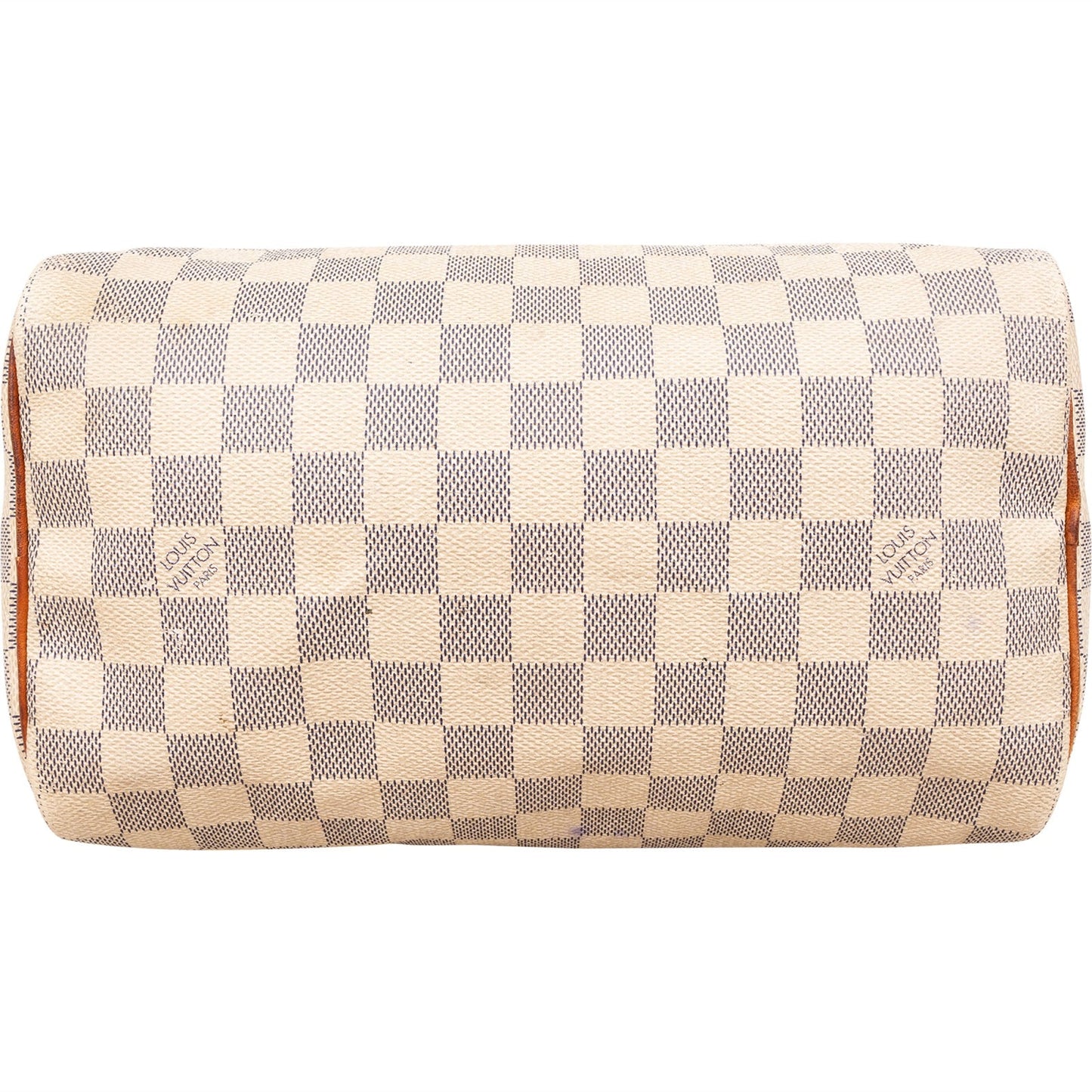 Louis Vuitton Monogram Damier Azur Canvas Speedy 25 Handbag