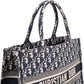 Christian Dior Oblique Trotter Monogram Small Book Tote Handbag