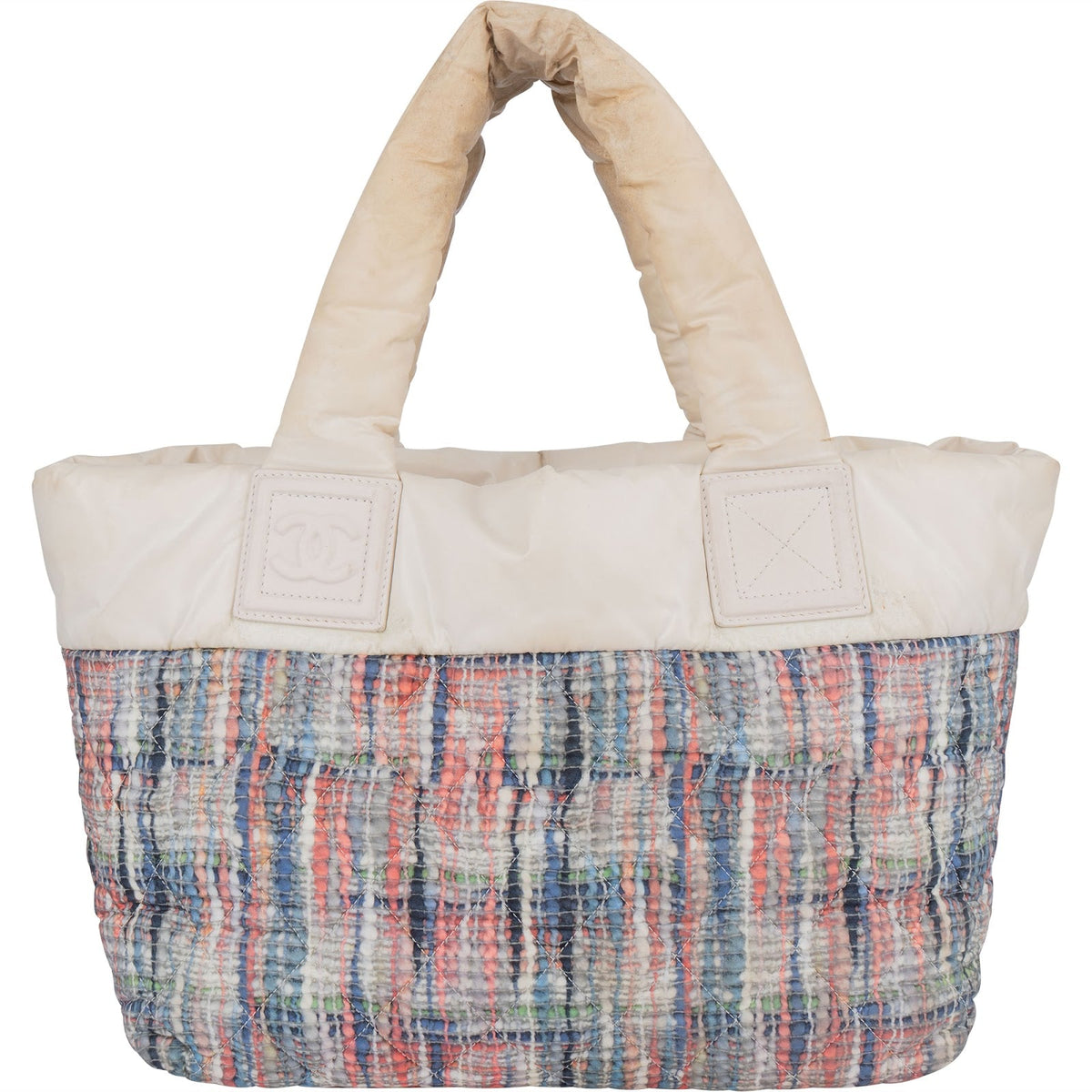 Chanel Coco Cocoon Tote aus Nylon in Tweed-Optik – Ansicht 5