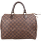 Louis Vuitton Speedy 30 aus Damier Ebene Canvas – Vorderansicht