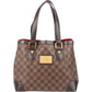 Louis Vuitton Hampstead PM aus Damier Ebene Canvas – Vorderansicht