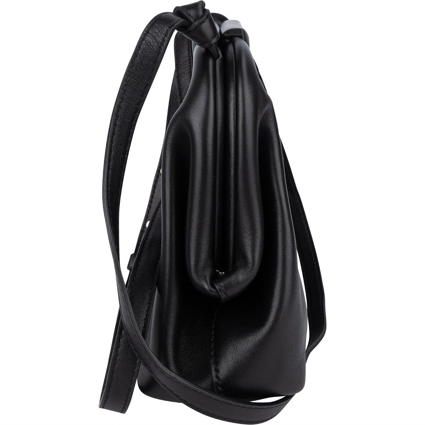 Bottega Veneta Leather Small The Point Handbag
