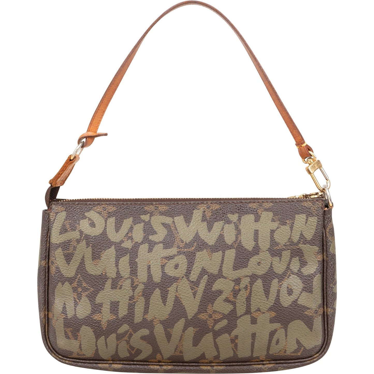 Louis Vuitton Limited Monogram Graffiti Pochette Accessoires Handbag