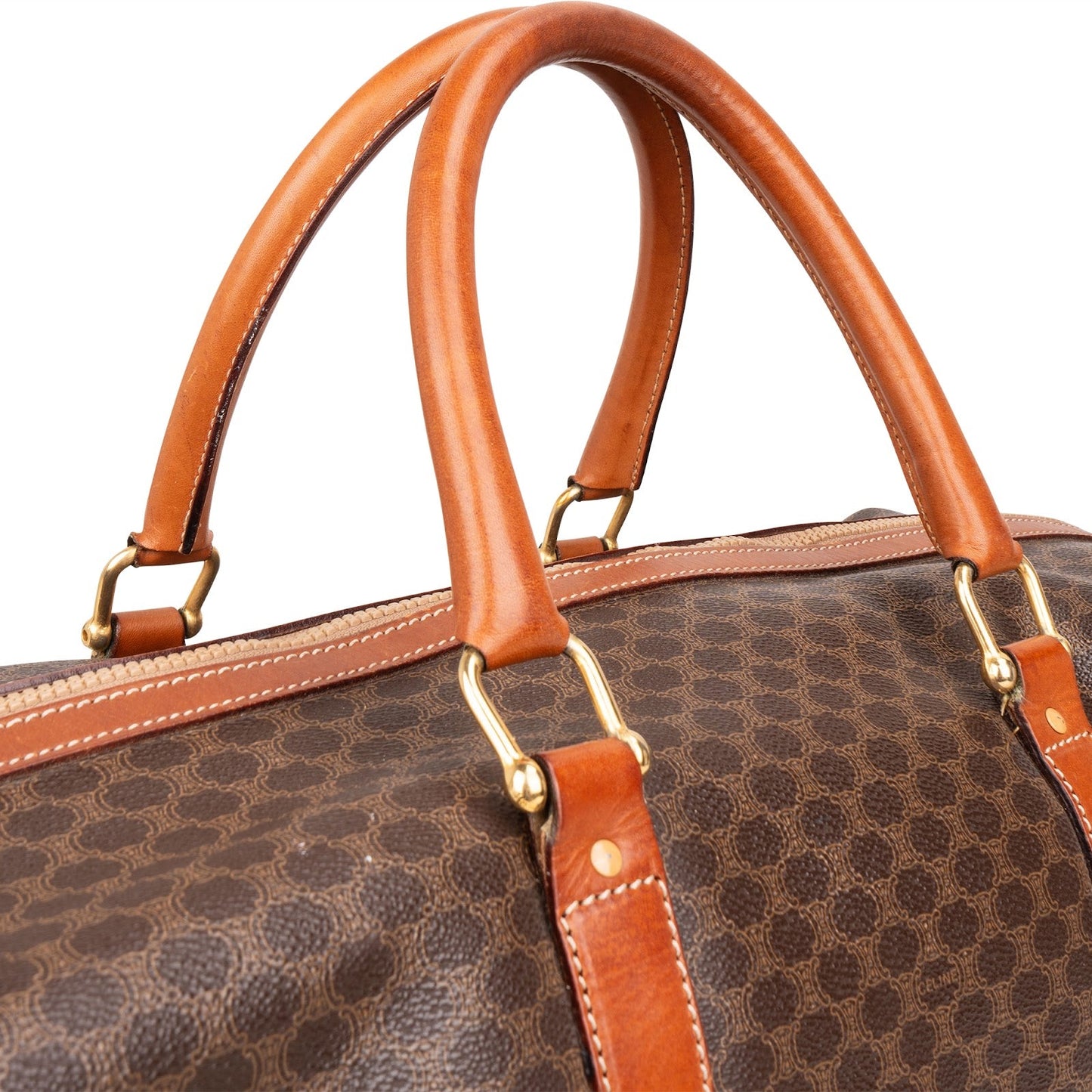 Celine Macadam Canvas Vintage Travel Bag