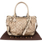 Gucci Gold Guccissima Leather Sukey Handbag