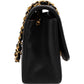 Chanel Quilted Lambskin Diana 24K Gold Single Flap Crossbody Bag