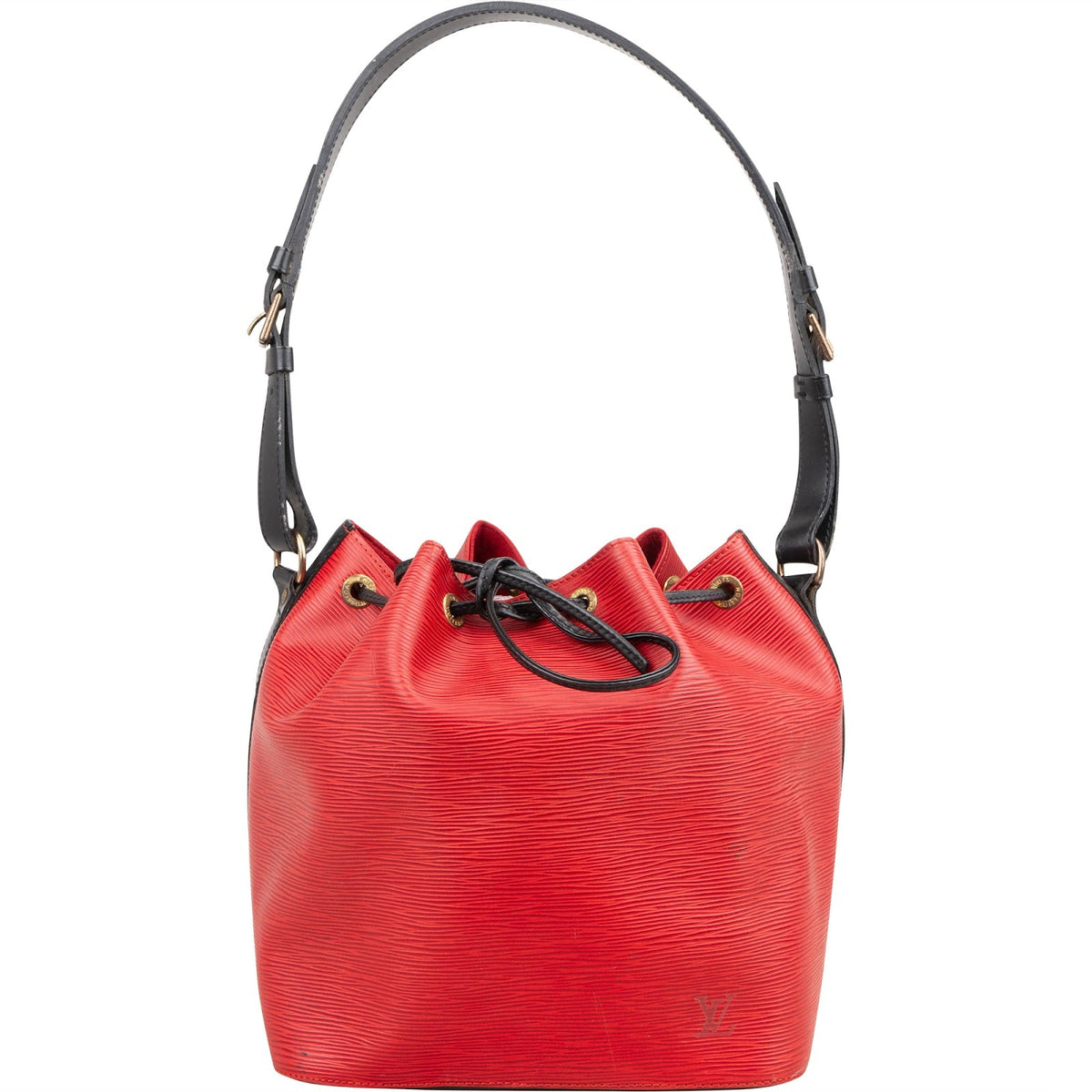 Louis Vuitton Bicolor Epi Leather Sac Noé Petit Shoulder Bag