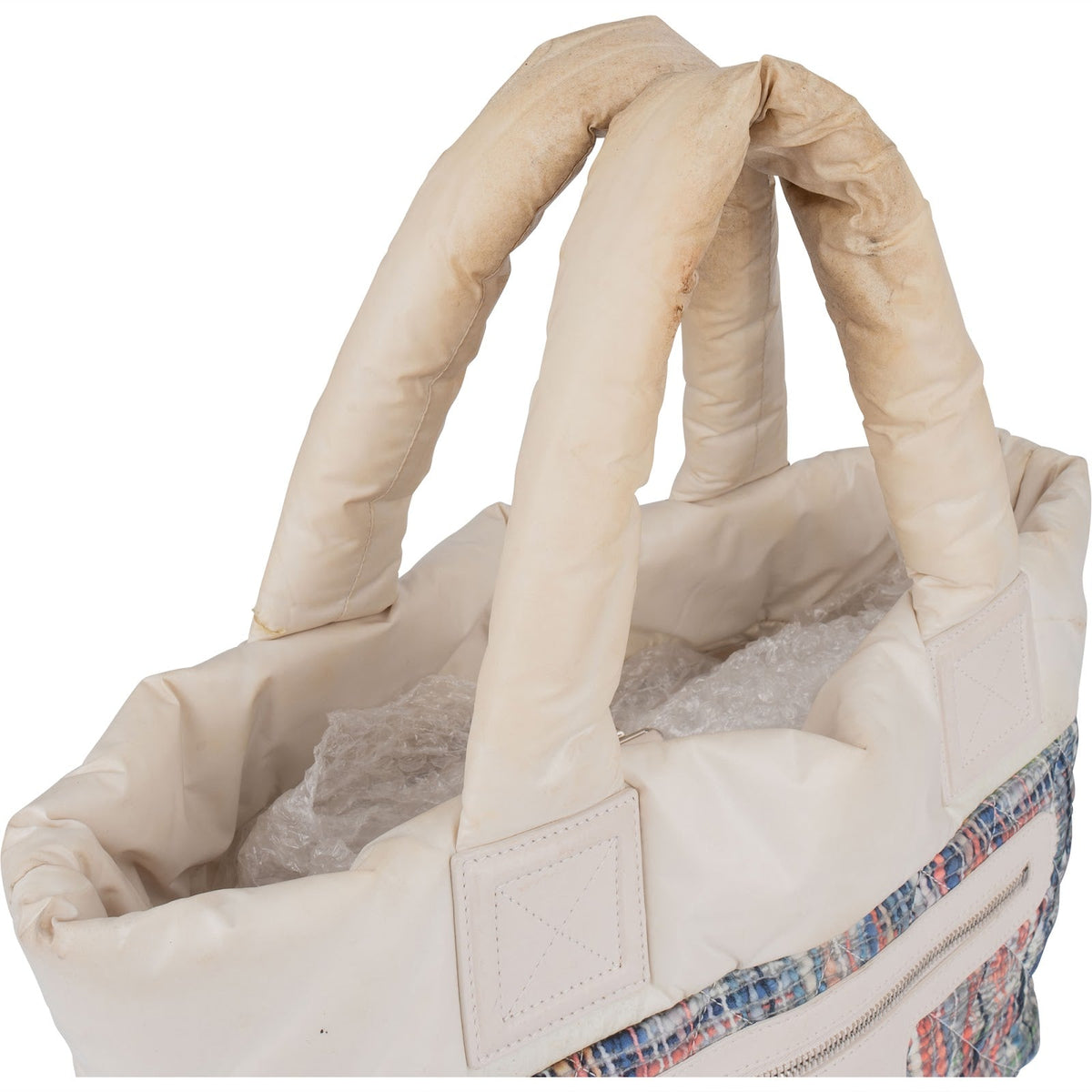 Chanel Coco Cocoon Tote aus Nylon in Tweed-Optik – Ansicht 3