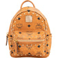 MCM Monogram Visetos Stark Studded Mini Backpack