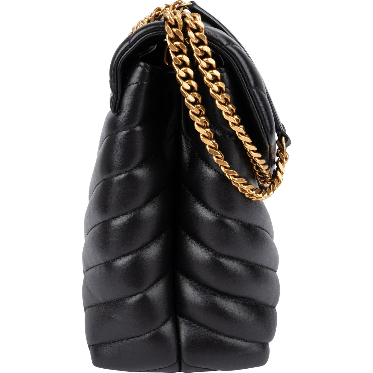 Saint Laurent Quilted Leather Loulou Medium Crossbody Bag