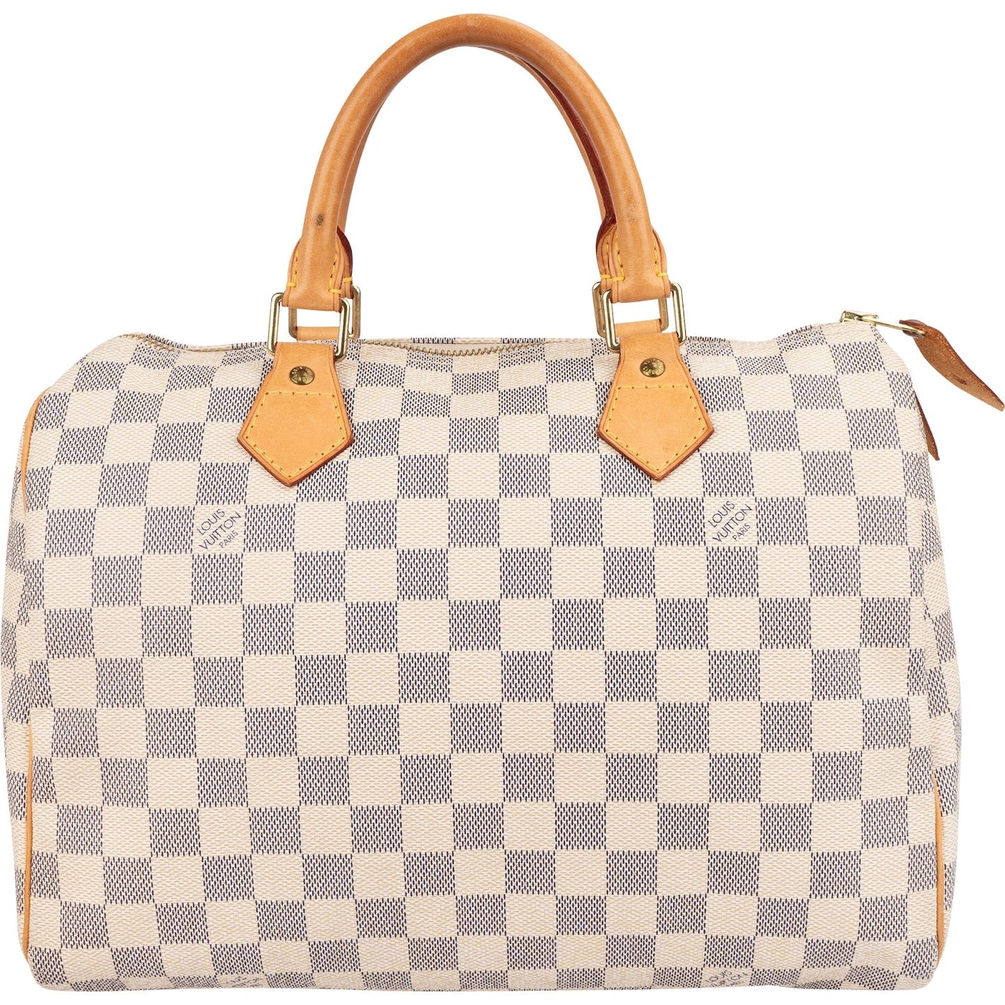 Louis Vuitton Monogram Damier Azur Speedy 30 Handbag