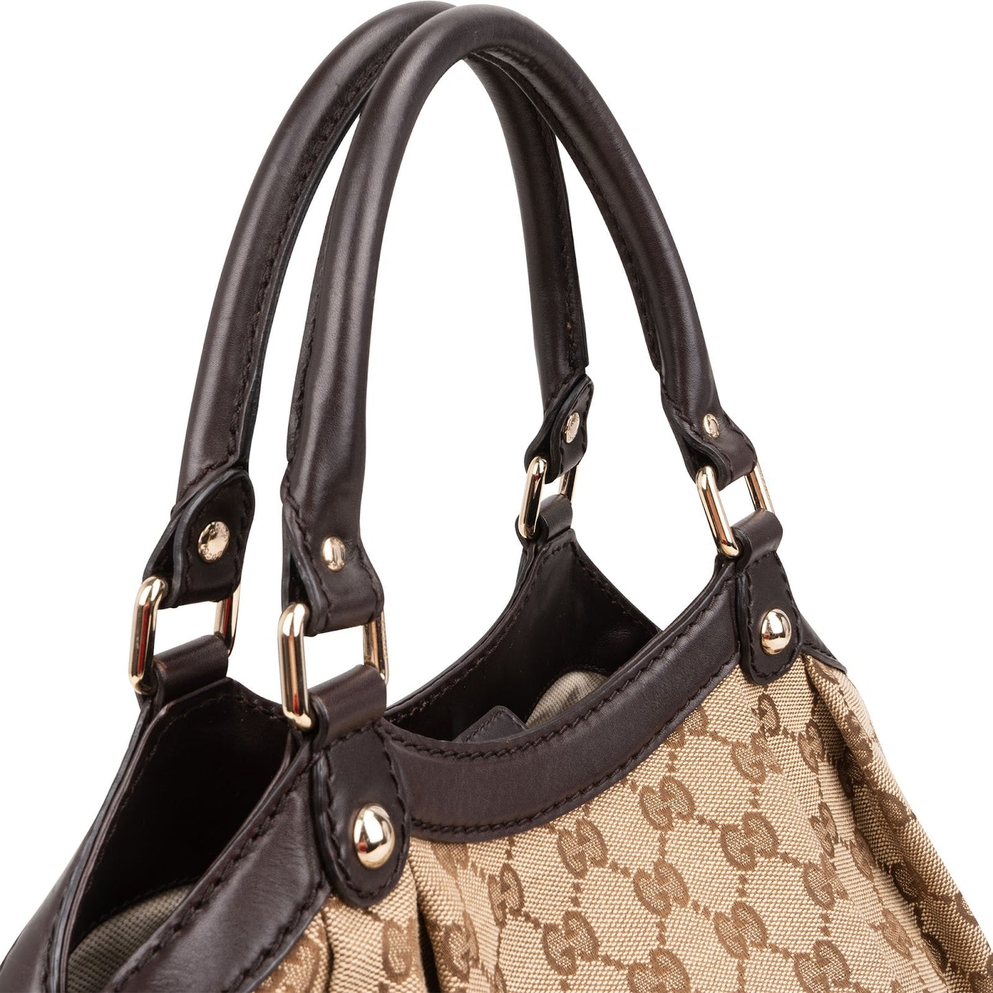 Gucci Monogram GG Canvas Sukey Handbag