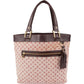 Louis Vuitton Monogram Mini Lin Canvas Lucille aus Canvas und Leder – Vorderansicht
