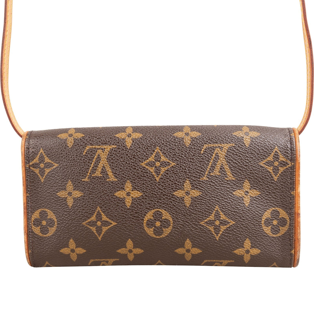 Louis Vuitton Canvas Monogram Twin Pochette Crossbody Bag