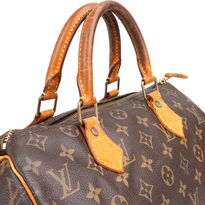 Louis Vuitton Monogram Canvas Speedy 30 Handbag