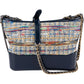 Chanel Tweed & Lambkin Gabrielle Crossbody Bag