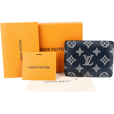 Louis Vuitton Monogram Shadow Comics Multiple Wallet