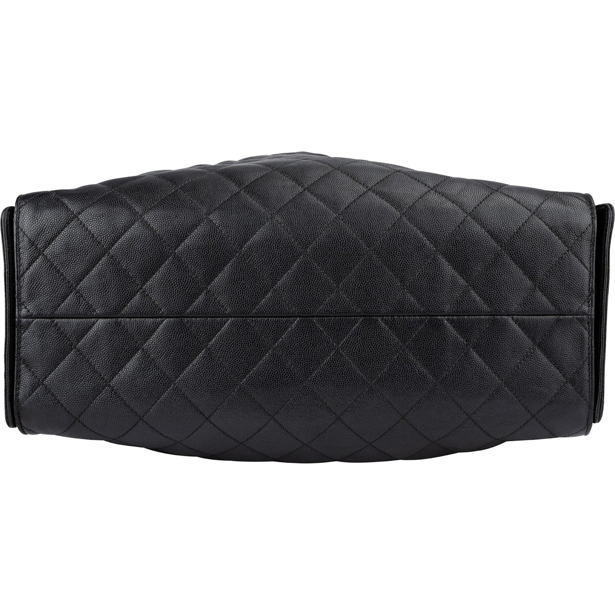 Chanel 25 Quilted Caviar Leather CC Drawstring Shoulder Bag Medium