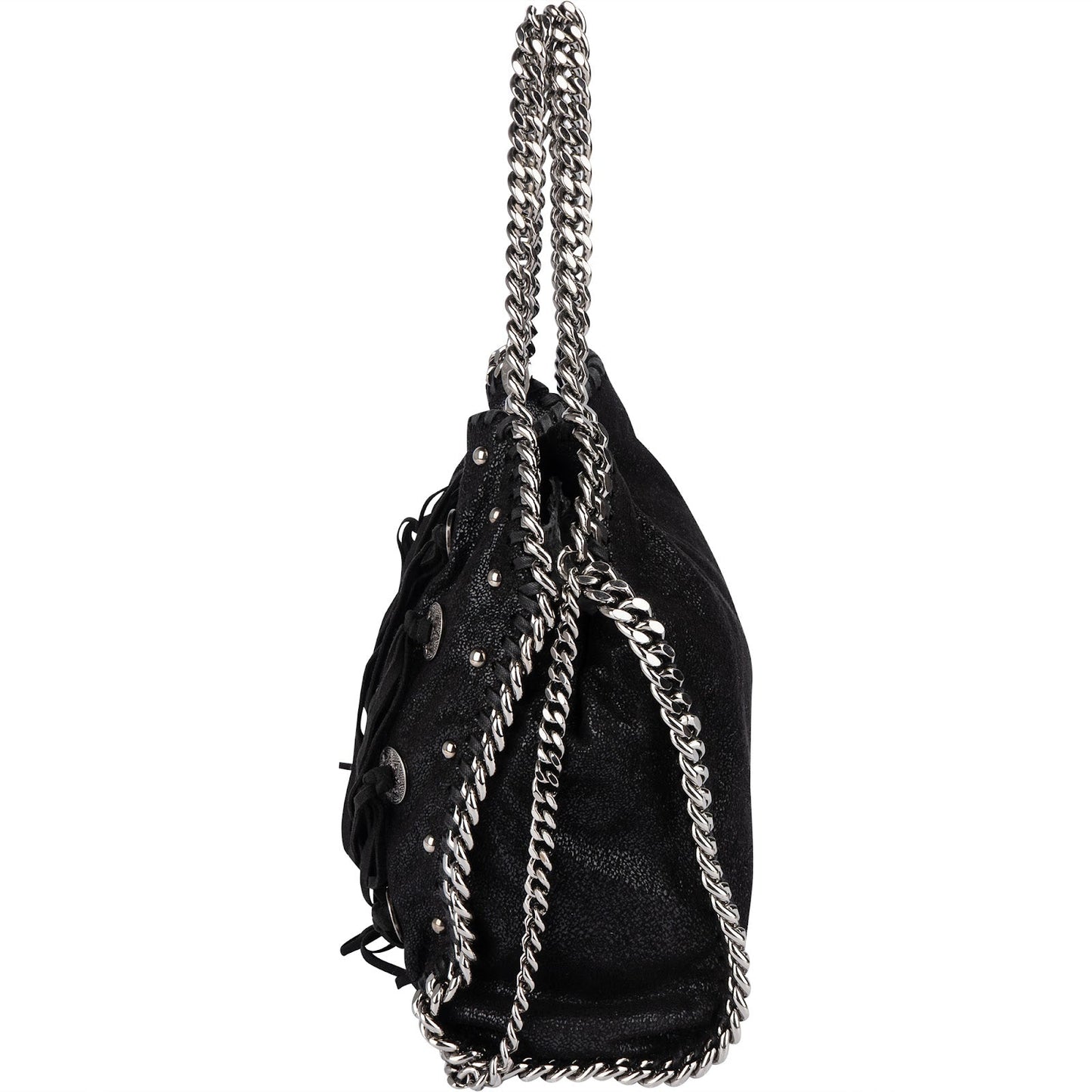Stella McCartney Falabella Studded Fringe Tote Shoulder Bag
