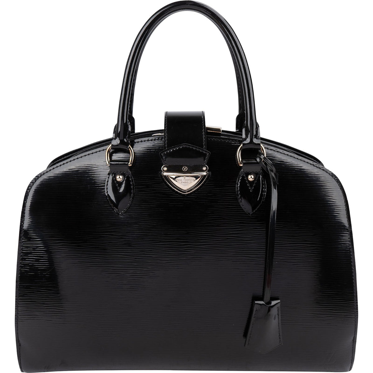 Louis Vuitton Noir Electric Epi Leather Pont-Neuf GM Handbag