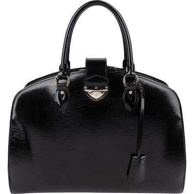Louis Vuitton Noir Electric Epi Leather Pont-Neuf GM Handbag